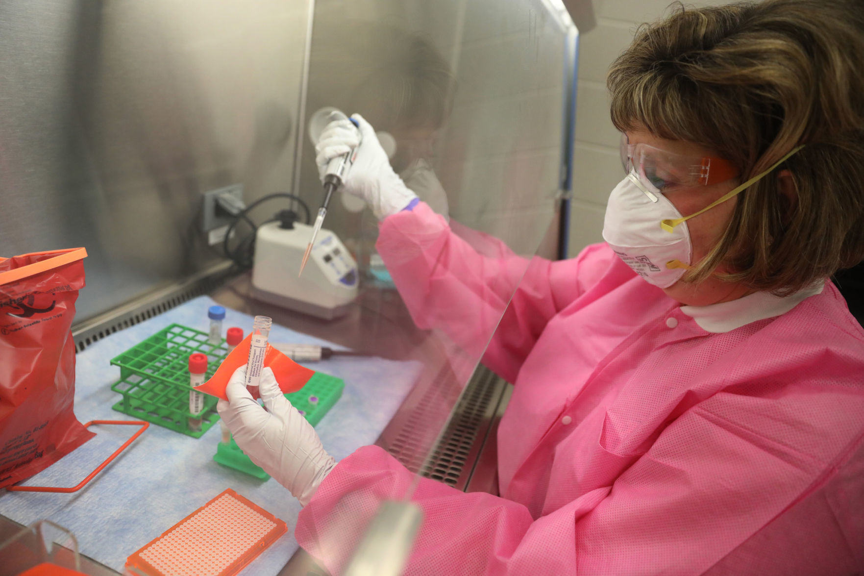 Q: How many people in Illinois have been tested?